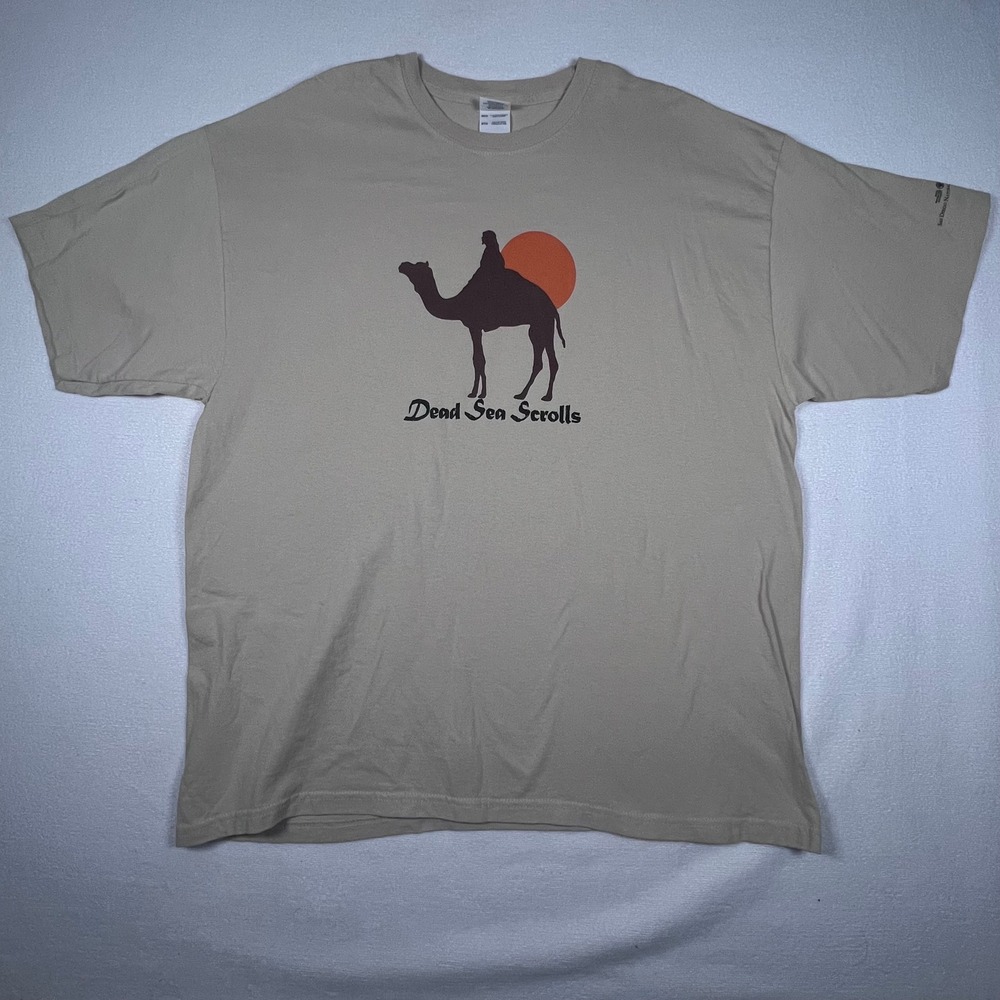 San Diego Natural History Museum Dead Sea Scrolls Graphic T-Shirt 2XL Beige‎